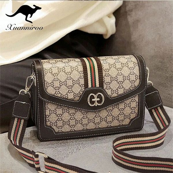 

purse bag female 2022 new spring and summer small square bag versatile single shoulder lattice leisure messenger