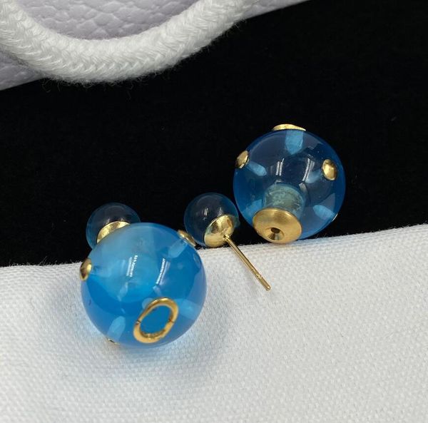 

fashion designer have stamps earrings stud for women lady party wedding lovers gift engagement luxury jewelry h802, Golden;silver