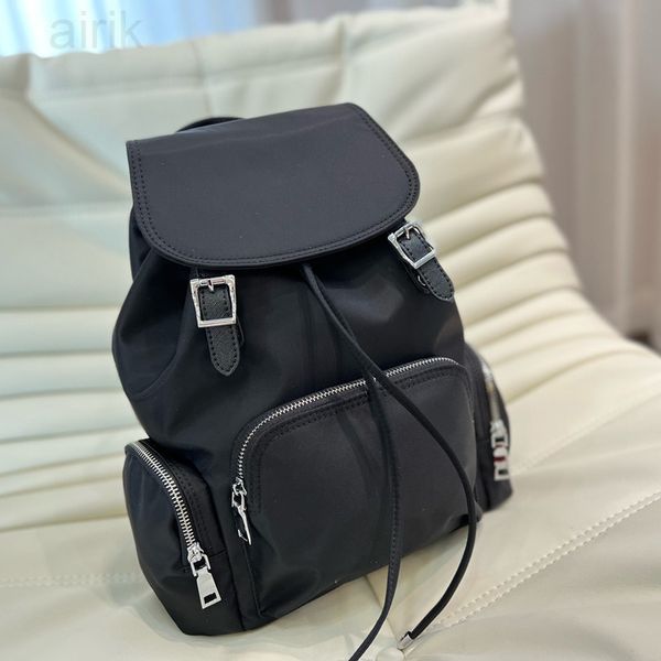 

trendy nylon backpacks designer womens bag black outdoor waterproof large capacity travel bag women shoulder bags woman handbag