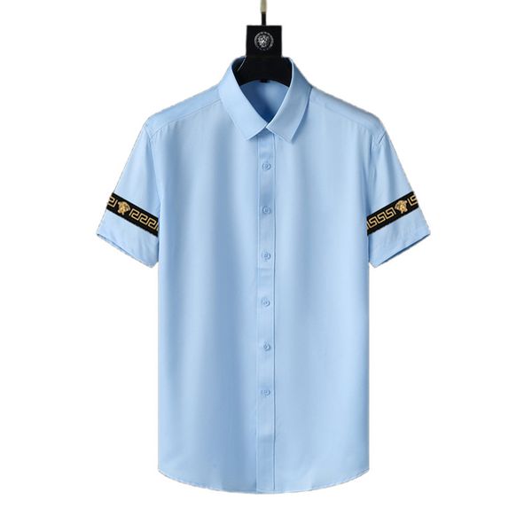 

mens dress shirts business fashion casual plaid designers shirt brands men spring solid color formal luxury clothing spring autumn striped c, White;black