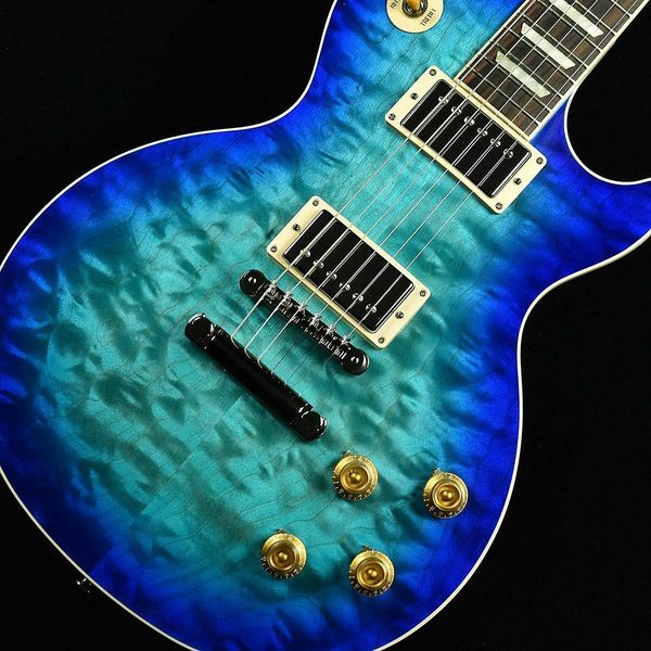 

goryo yuto paul standard trans blue burst electric guitar