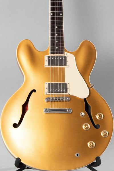 

memphis custom e s-335 goldelectric guitar