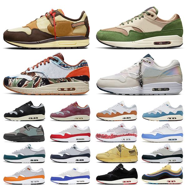 

1 87 boots men women running shoes treeline noise aqua black night maroon monarch mellow heavy blueprint far out cactus jack 1s mens trainer