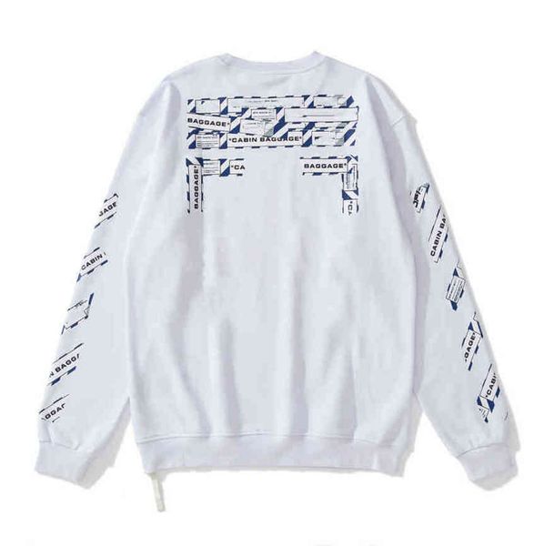 

mens offs classic sweatshirts designer hoodies loose pullover hip hop oil paint back arrow x men women hooded casual hoodie black white jac