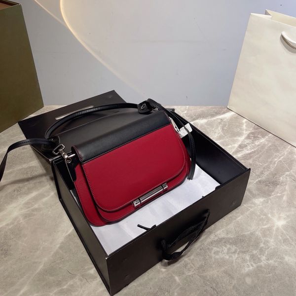 

women's fashion bag designer frosted leather material metal edge fresh simple elegant novel exquisite one shoulder messenger bag leisur