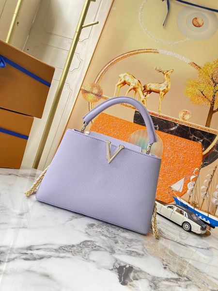 

designers bags luxury handbags tote fashion genuine leather handbag 59512