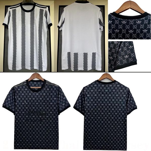 

fans version jersey 2022 2023 soccer jerseys 22 23 white black men football shirt uniform, Black;yellow
