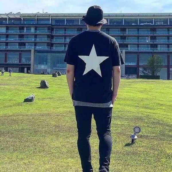 

22 summer feel of god thread five loose sleeve t-shirt fog backing 2022 luxury brand fashion design sweatshirts, White;black