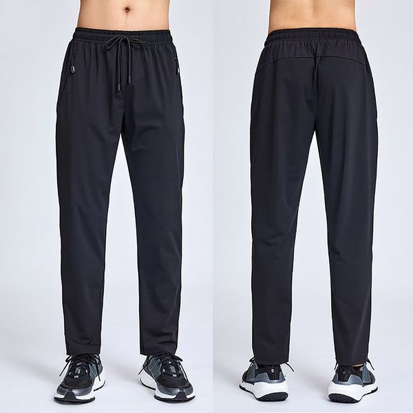 

mens pants casual summer quick dry pants running fitness trousers men black gray loose pant c656