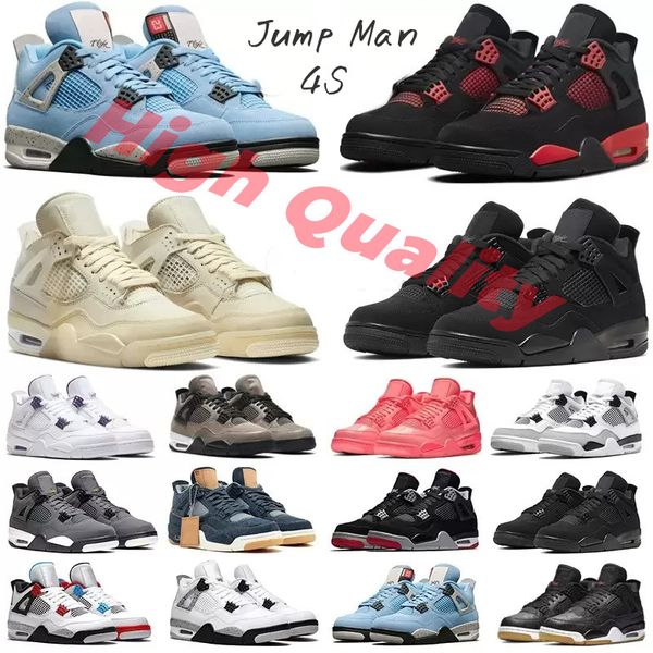 

mens 4 basketball shoes 4s university blue silver royal toe black metallic gold mid smoke grey unc patent dark mochamen women sneakers jump