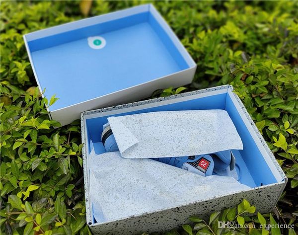 

2021 authentic 4 se university blue tech grey shoes 4s white black genuine suede men outdoor sports sneakers with original box