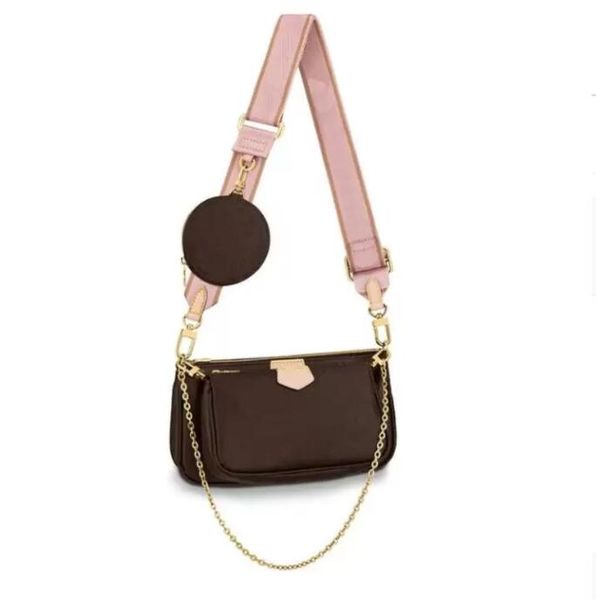 

Luxury women 3ps mini pochettes Handtasche borsa shoulder bag womens crossbody Waist Bolso leather handbag