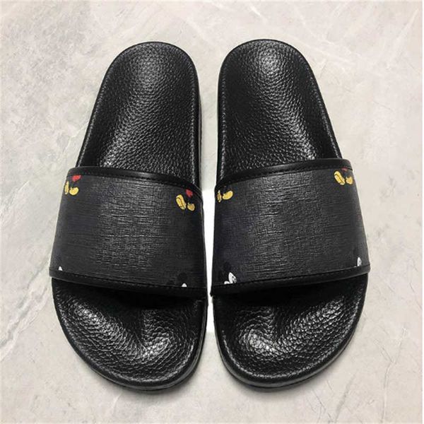 

slides summer beach indoor flat g sandals slippers house flip flops spike sandal with box size us5- us12 g sandals 111, Black