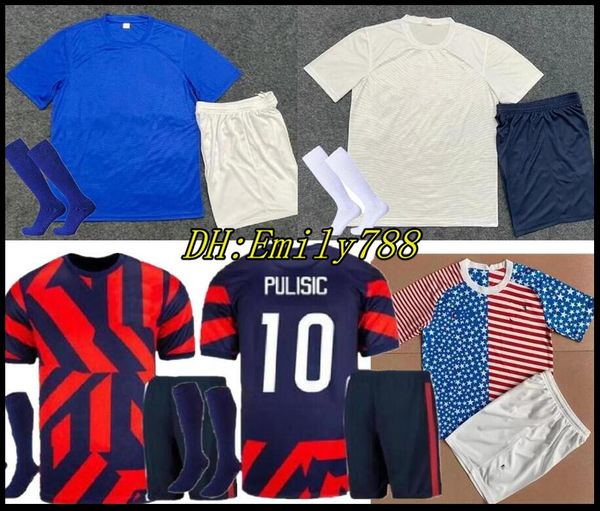 

men kit 2021 united states soccer jerseys america 22 23 us pulisic morgan bradley mckennie lloyd rapinoe dempsey altidore usmnt retro footba, Black;yellow