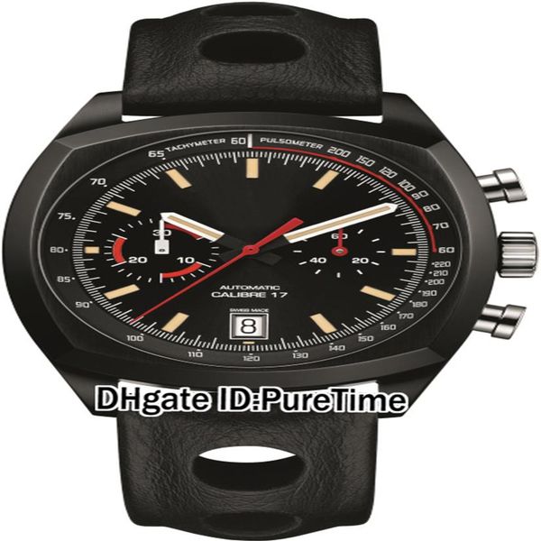 

new monza anniversary cr2080 fc6375 pvd steel all black dial miyota quartz chronograph mens watch satch watches leather pureti277a, Slivery;brown