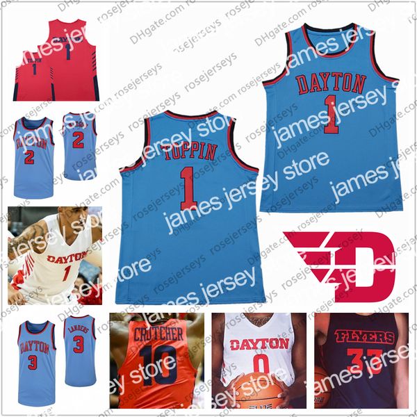 

ncaa football jersey jersey2020 dayton circulaires # 0 rodney chatman 2 ibi watson 3 trey landers 40 chase johnson marine bleu rouge blanc c, Black