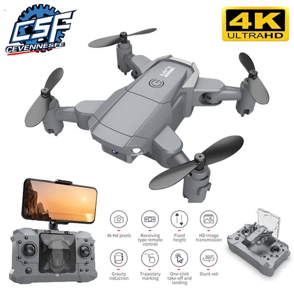 

mini ky905 drone 4k hd camera gps wifi fpv vision foldable rc quadcopter professional 220531