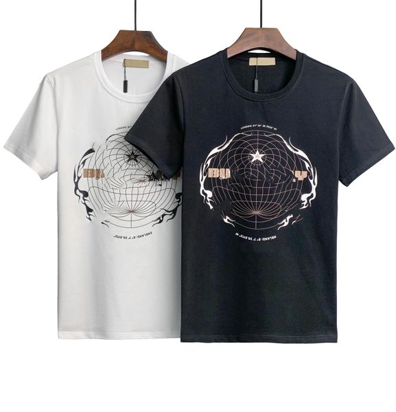 

mens designer t shirts fashion men women cotton short sleeve womens letter print tee polo size m-xxxl 02, White;black