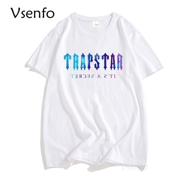 

brent faiyaz trapstar london men t shirt cotton short sleeve black printed tshirt hip hop streetwear tee shirt 220607, White;black
