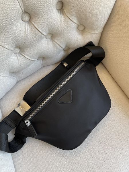 

5a quality new classic designer men women fanny packs chest bag nylon waist bags ladies belt strap handbags clutch purse wallet bum bags