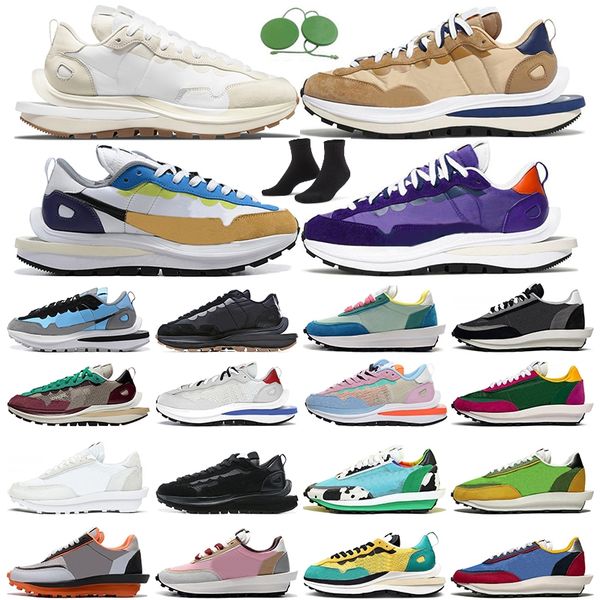 

sacais x vaporwaffle pegasus ldv waffle mens womens running shoes daybreak dark iris sesame blue void black gum sail summit white nylon outd