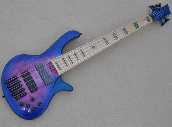 

5 string bolt-on neck 24 frets electric bass guitar with golden hardware offer customize