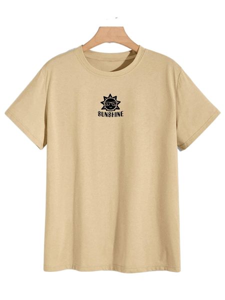 

romwe guys sun graphic tee 88nv#, White;black