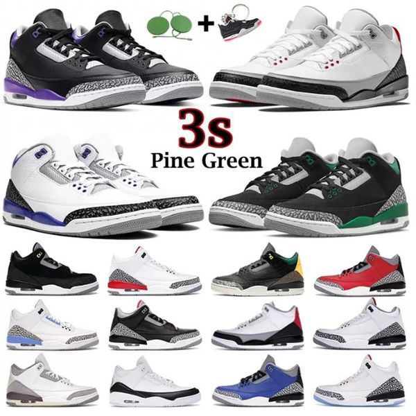 

jumpman pine green 3 men basketball shoes 3s black cement racer blue fire cardinal red court purple cool grey unc laser orange katrina mens