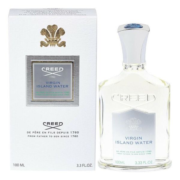 

creed virgin island water men perfume 100ml come with box267j