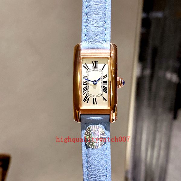 Orologio da donna di lusso HR Factory Cronografo al quarzo VK funzionante con cinturini in pelle in oro rosa 18 carati Orologi da donna alla moda