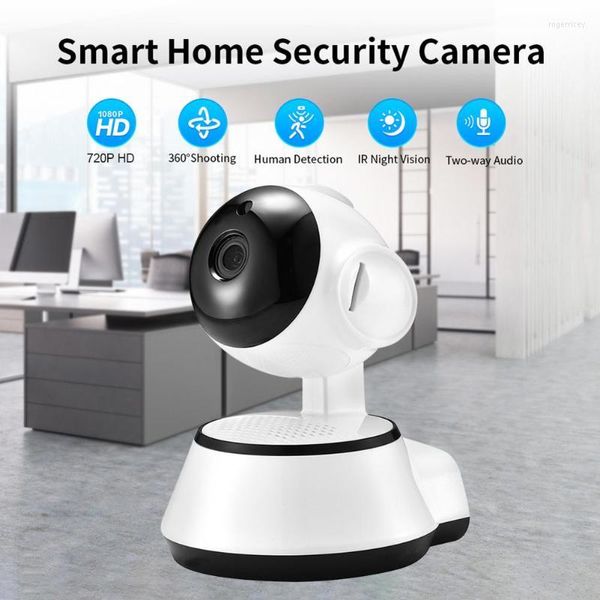 Telecamere Smart WiFi Telecamera IP di sicurezza domestica Pratico Telefono cellulare classico Visione notturna remota Telecamera di sorveglianza HD 720PIP