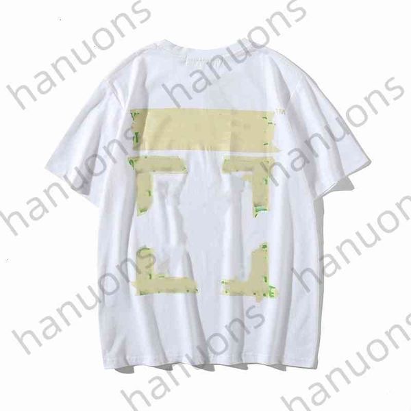 

clothing t shirt off men's t-shirts spring summer new green letter adhesive tape arrow and women's short sleeves printed print x b, White;black