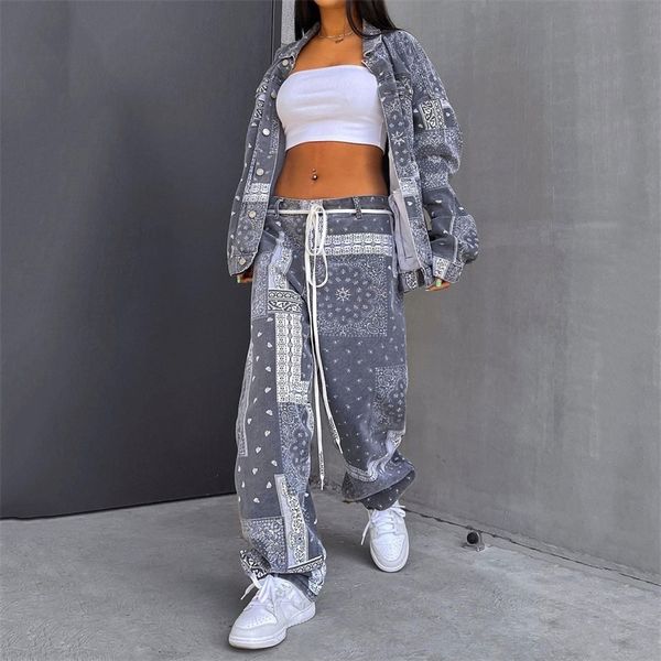 

tracksuits women polo shirt pants set oversized long sleeve sportwear tracksuit set autumn winter suit for women streetwear 220816, Gray