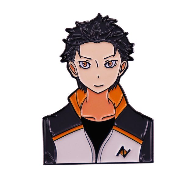 

different world brooch anime comic male master badge from scratch, Blue