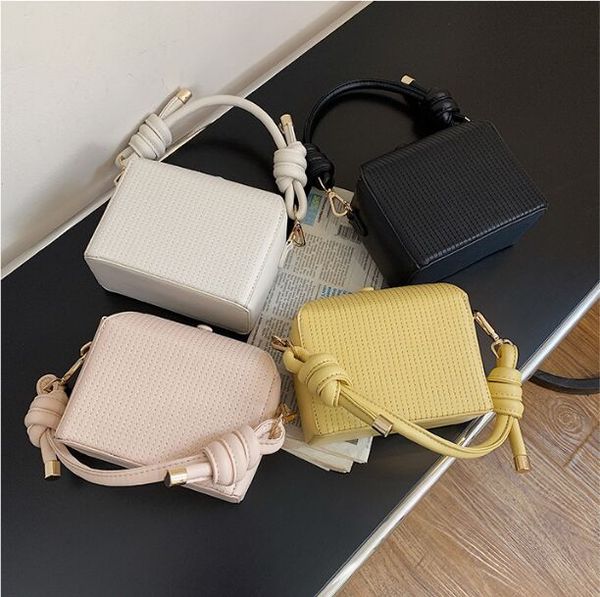 

new sweet women green yellow shoulder bag luxury bucket handbags designer crossbody bags small square party prom bag fashionbag250