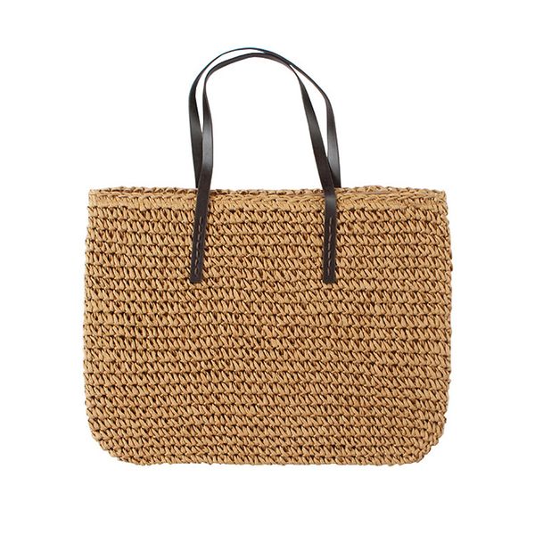 

straw bag woven bags new sen beach bag travel wild holiday handbag