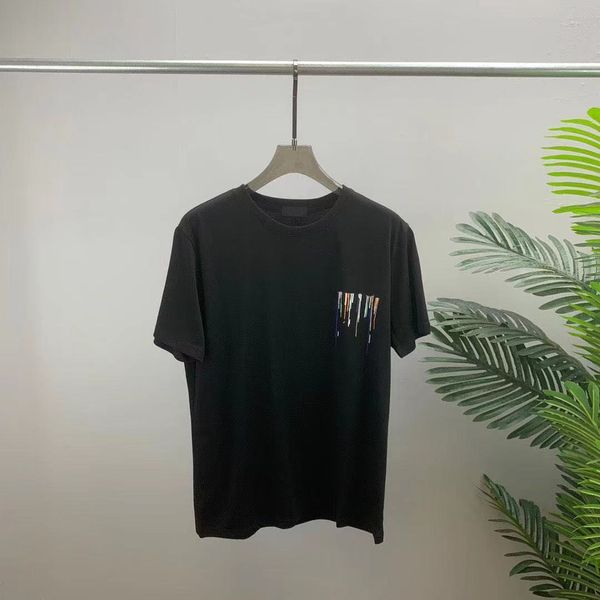 

mens t shirt designer tees for men women tshirt printing hip hop casual shirts summer man woman short sleeve tees asian plus size, Black;brown