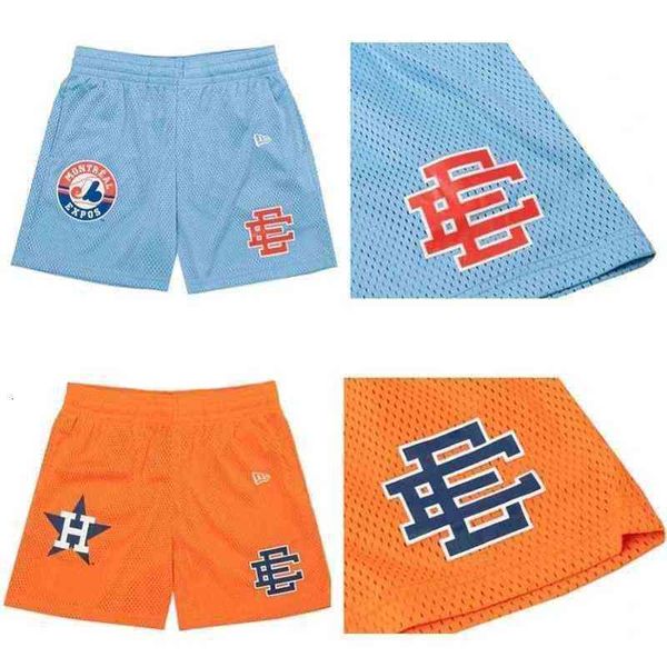 

fashion summer eric emanuel ee mens brand shorts football casual running mesh short new york city skyline gym fitness beach jogging loose sw, White;black