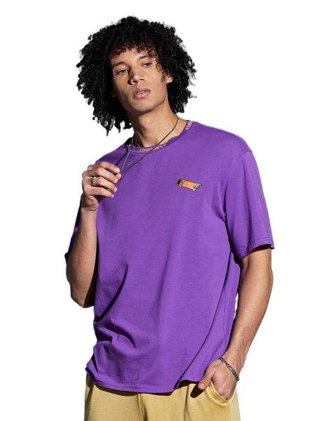 

men letter and skateboard print p956#, White;black