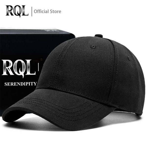 

men's baseball cap black solid color trucker hats for men women cotton hip hop luxury brand adjustable buckle 220511, Blue;gray