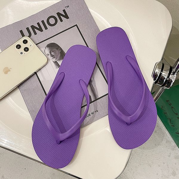

p3541 slippers rubber slipper for women flip flops, Black
