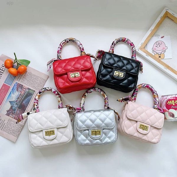 

luxury designers soft pu cc princess handbag cross-body bag for kids girls