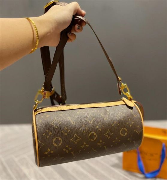 

designers cylindri bags totes handbags women shoulder crossbody drum bag tote womens genuine leather monograms purse louiseity's lady f