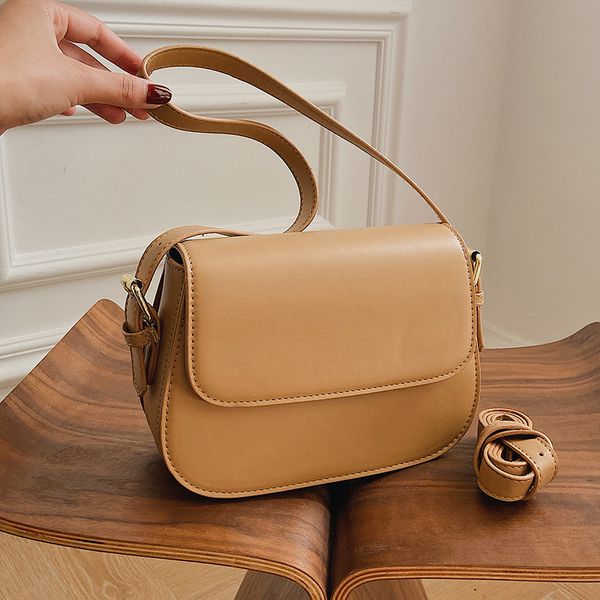 

women 3 colours plain flap bag fashion shoulder and crossbody bag