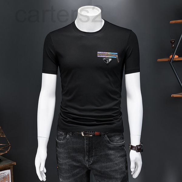 

men's t-shirts designer 1003 lily's summer short sleeve t-shirt backing shirt 4xl y2z62022, White;black
