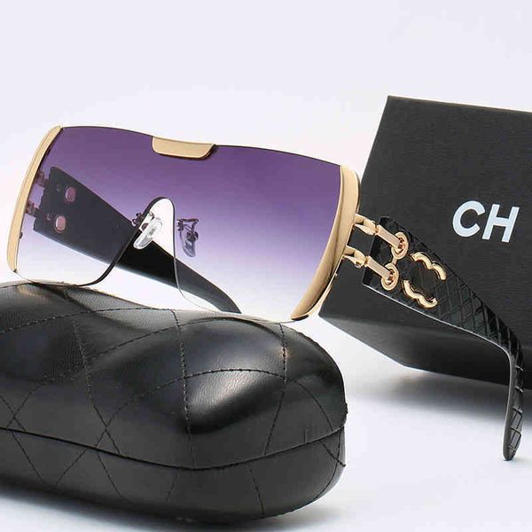 

designer channel sunglass eyewear luxurious fashion new metal trend square baseball sport glasses, White;black