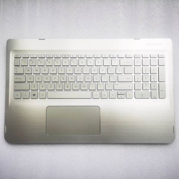 Новый оригинальный корпус для ноутбука, чехол с упором для рук, клавиатура с подсветкой, тачпад для HP ENVY X360 M6-W 15-W 807526-001