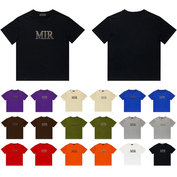 

qaulity mens designer t shirts casual tees comfortable men women leopard letter print 100% cotton amr shirt t-shirts am975754, White;black