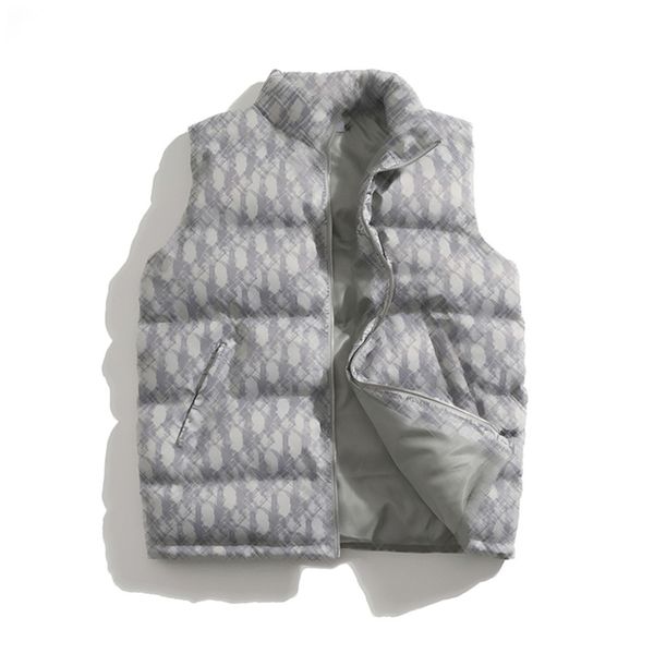 

mens and womens vests no hat sleeveless jacket cotton-padded autumn winter casual coats male waistcoat bodywarmer european american fashion, Black;white