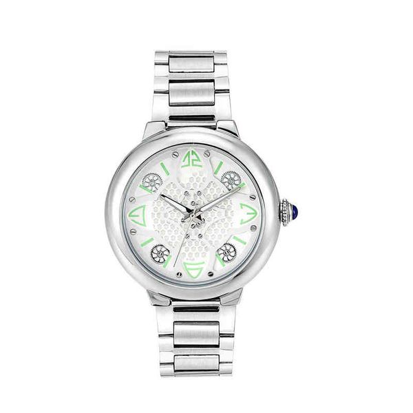 

huiya06 watches style men's 2813 automatic mechanical watch 38mm ladies stainless steel strap sports watch, Slivery;brown